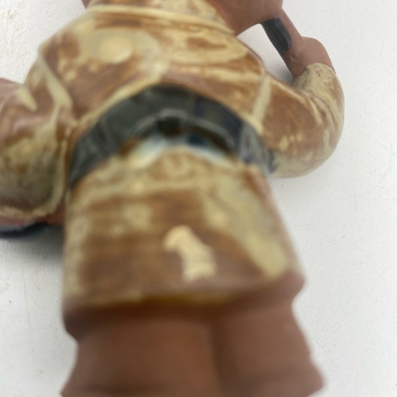 Vtg Japanese Red Clay Pottery Children holding Instruments figurines set of 3 4” - Picture 14 of 16